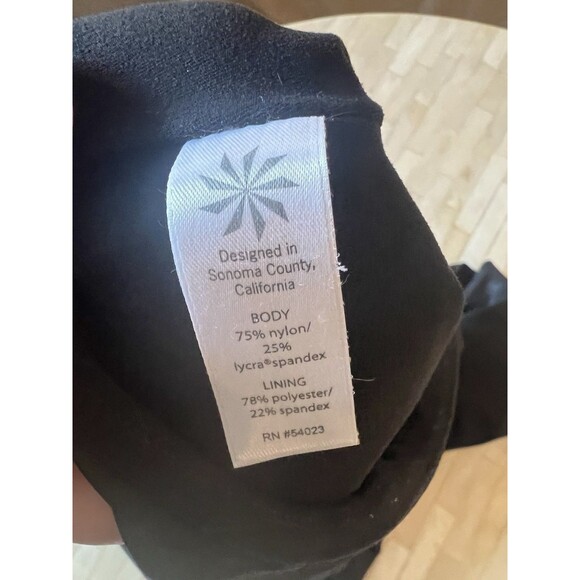 Athleta Women’s Cobra Tight Leggings Small Petite Black High Rise PowerVita - Picture 5 of 5